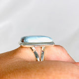 Larimar Square Ring Size 10 KRGJ3090 - Nature's Magick