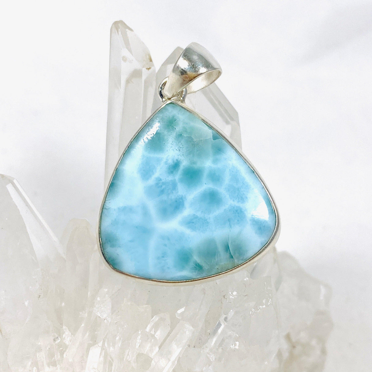 Larimar Teardrop Pendant KPGJ4162 - Nature's Magick