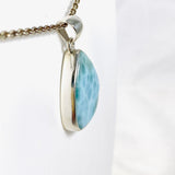 Larimar Teardrop Pendant KPGJ4162 - Nature's Magick