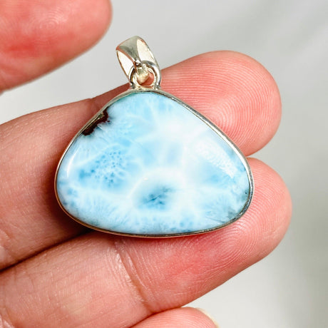 Larimar Teardrop Pendant KPGJ4163 - Nature's Magick