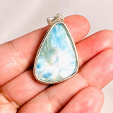 Larimar Teardrop Pendant KPGJ4164 - Nature's Magick