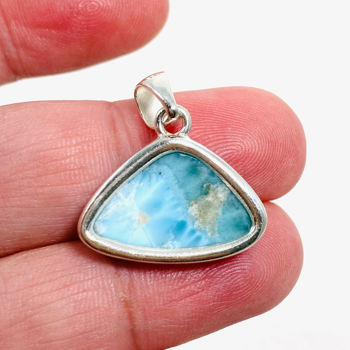 Larimar Teardrop Pendant KPGJ4165 - Nature's Magick