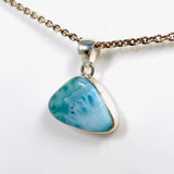 Larimar Teardrop Pendant KPGJ4165 - Nature's Magick