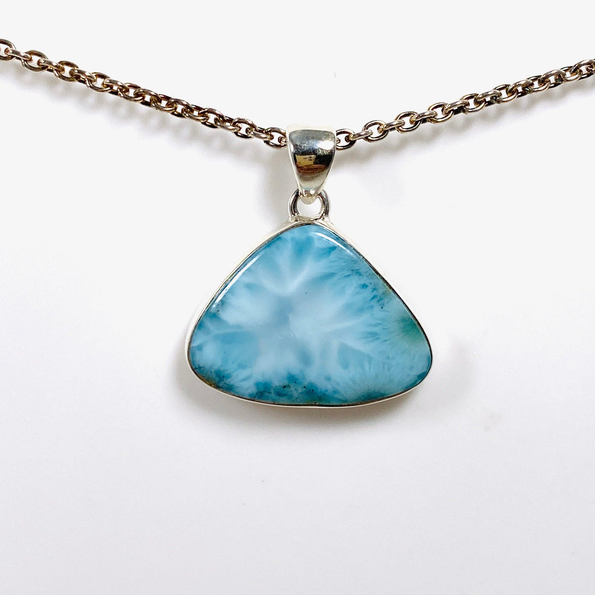 Larimar Teardrop Pendant KPGJ4166 - Nature's Magick