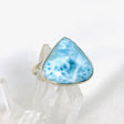 Larimar Teardrop Ring Size 8 KRGJ3088 - Nature's Magick