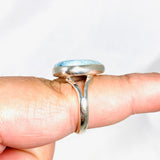 Larimar Teardrop Ring Size 8 KRGJ3088 - Nature's Magick