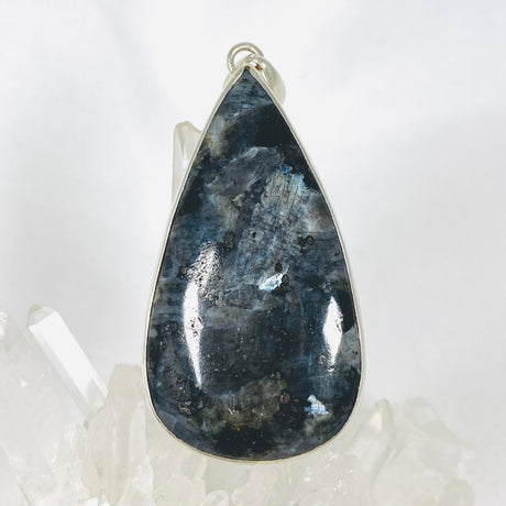 Larvikite teardrop pendant KPGJ3416 - Nature's Magick