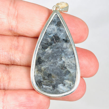 Larvikite teardrop pendant KPGJ3416 - Nature's Magick