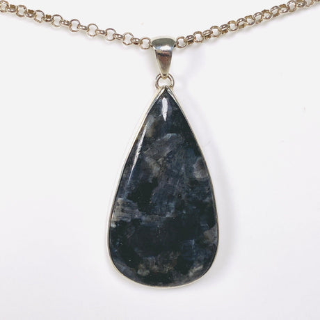 Larvikite teardrop pendant KPGJ3416 - Nature's Magick