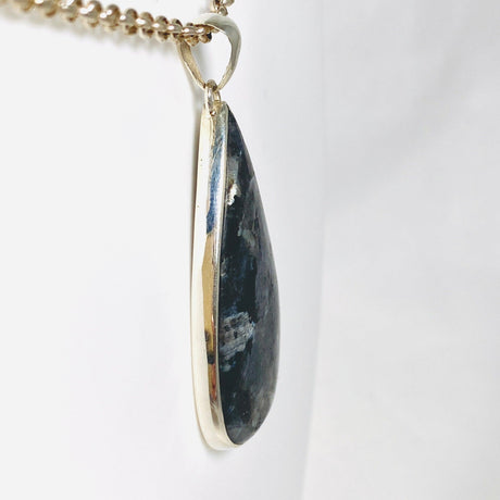 Larvikite teardrop pendant KPGJ3416 - Nature's Magick