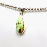 Lemon Chrysoprase Teardrop Pendant KPGJ4366 - Nature's Magick