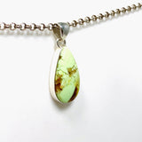 Lemon Chrysoprase Teardrop Pendant KPGJ4366 - Nature's Magick