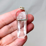 Lemurian Quartz Raw Crystal Pendant PPGJ722 - Nature's Magick