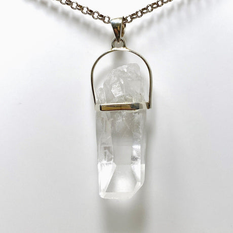 Lemurian Quartz Raw Crystal Pendant PPGJ722 - Nature's Magick