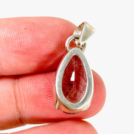 Lepidocrocite Teardrop Faceted Pendant PPGJ470 - Nature's Magick