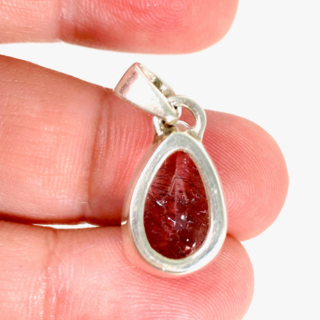 Lepidocrocite Teardrop Faceted Pendant PPGJ471 - Nature's Magick