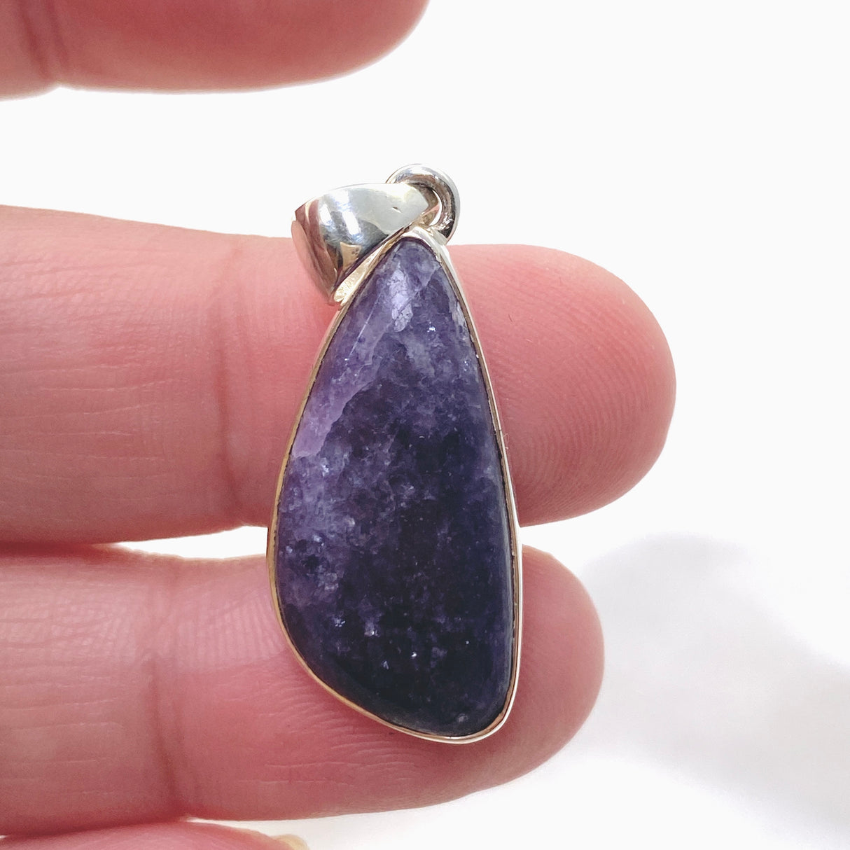 Lepidolite Freeform Cabochon Pendant KPGJ4614