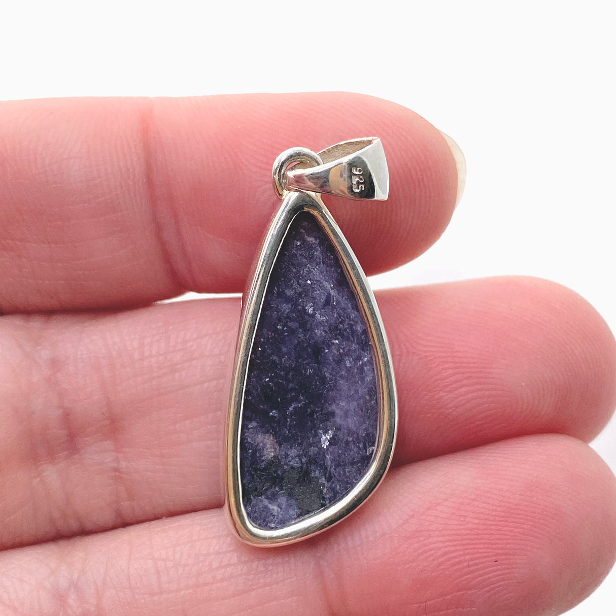 Lepidolite Freeform Cabochon Pendant KPGJ4614