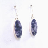 Lepidolite Oval Cabochon Earrings KEGJ1520