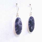 Lepidolite Oval Cabochon Earrings KEGJ1521