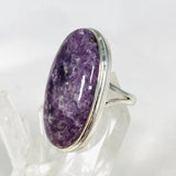 Lepidolite Oval Ring Size 10 KRGJ3072 - Nature's Magick