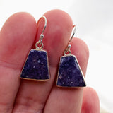 Lepidolite Trapezoid Cabochon Earrings KEGJ1525