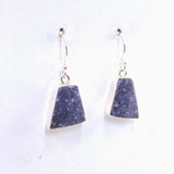 Lepidolite Trapezoid Cabochon Earrings KEGJ1525