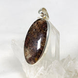 Lodolite (Garden Quartz) Oval Pendant PPGJ630 - Nature's Magick