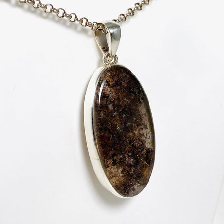 Lodolite (Garden Quartz) Oval Pendant PPGJ630 - Nature's Magick