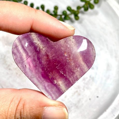 Magenta Fluorite Heart FLH-02 - Nature's Magick