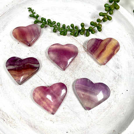 Magenta Fluorite Heart FLH-02 - Nature's Magick