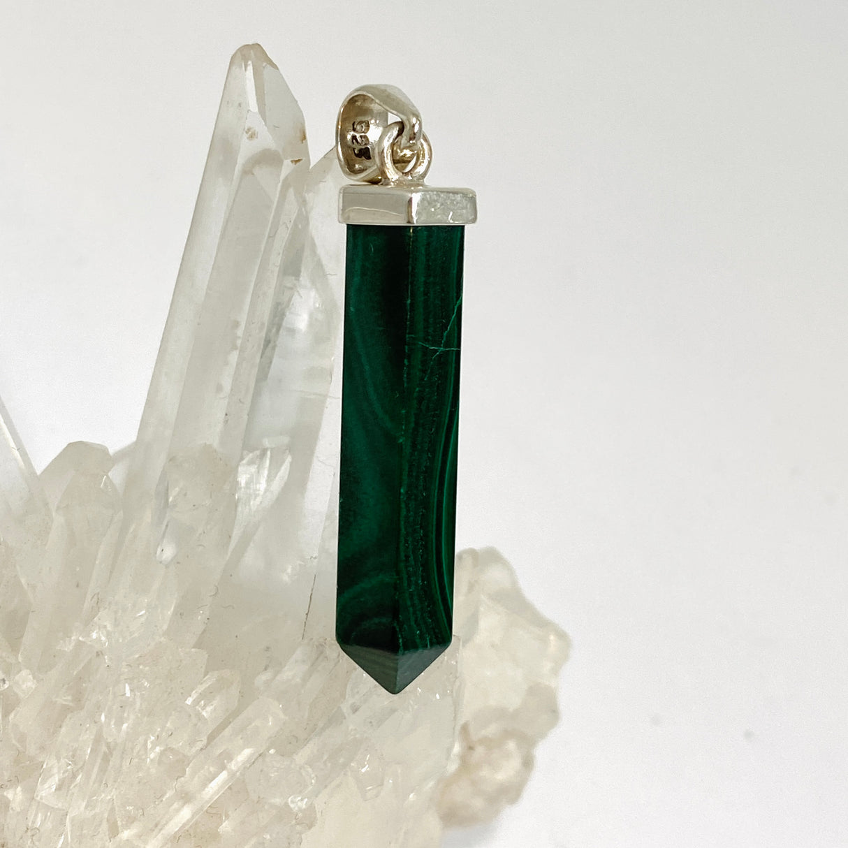Malachite Capped Point Pendant PPGJ1242