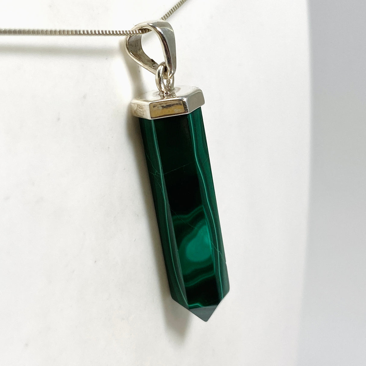 Malachite Capped Point Pendant PPGJ1242