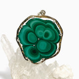 Malachite Freeform Slice Pendant BTP-78