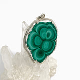 Malachite Freeform Slice Pendant BTP-78