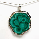 Malachite Freeform Slice Pendant BTP-78