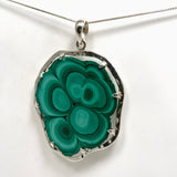 Malachite Freeform Slice Pendant BTP-78