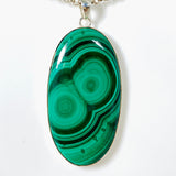 Malachite oval pendant KPGJ3864