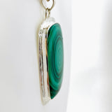 Malachite rectangular pendant KPGJ3868