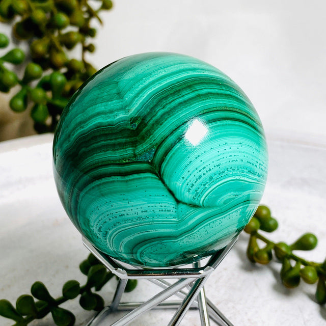 Malachite Sphere MCS-01 - Nature's Magick