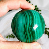 Malachite Sphere MCS-01 - Nature's Magick