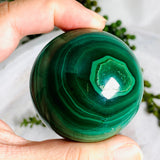 Malachite Sphere MCS-01 - Nature's Magick