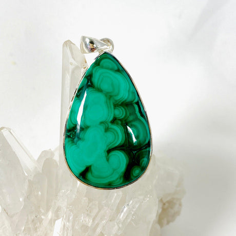 Malachite teardrop pendant KPGJ3863