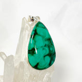 Malachite teardrop pendant KPGJ3863