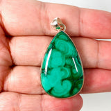 Malachite teardrop pendant KPGJ3863