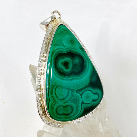 Malachite teardrop pendant KPGJ3870