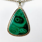 Malachite teardrop pendant KPGJ3870