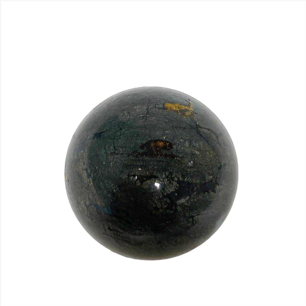 Marcasite in Quartz & Agate Sphere MQAS-01 - Nature's Magick