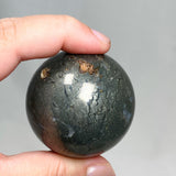 Marcasite in Quartz & Agate Sphere MQAS-01 - Nature's Magick