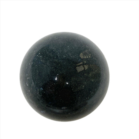 Marcasite in Quartz & Agate Sphere MQAS-08 - Nature's Magick